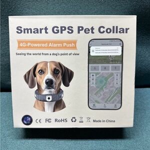 Smart GPS Pet Collar with 4G Alarm